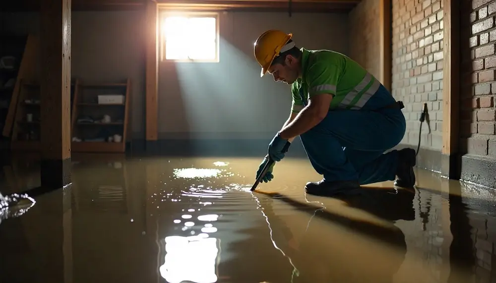 Professional water damage restoration services in Colgate, WI